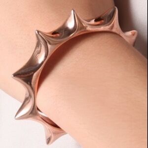 Pamela Love Rose Gold Sun Spiked Cuff